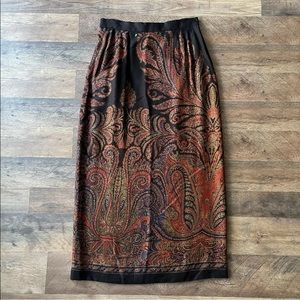 NWT Women’s Vintage POLO Ralph Lauren Rayon wool Blend Skirt Size 10